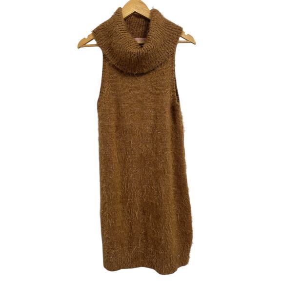 Show Me Your MuMu Cognac Knit Fauna Dress size XS NEW‎ $144 - Picture 2 of 10